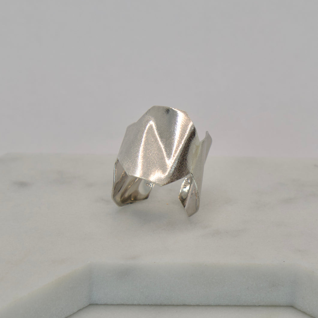 Octagon Twist Ring