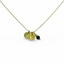 Load image into Gallery viewer, Letter necklace Gold Plated
