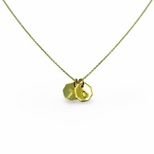 Load image into Gallery viewer, Letter necklace Gold Plated
