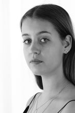 Load image into Gallery viewer, Octagon earrings black

