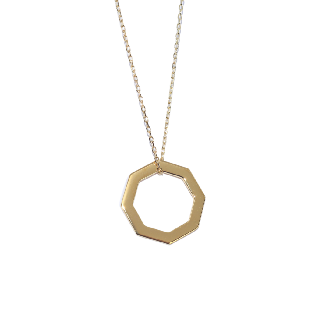 ネックレス・ペンダント VINTAGE HOLLYWOOD Octagon Key Necklace BMH1314 Mixed-Metal Convertible Toggle Coin Necklace | White House